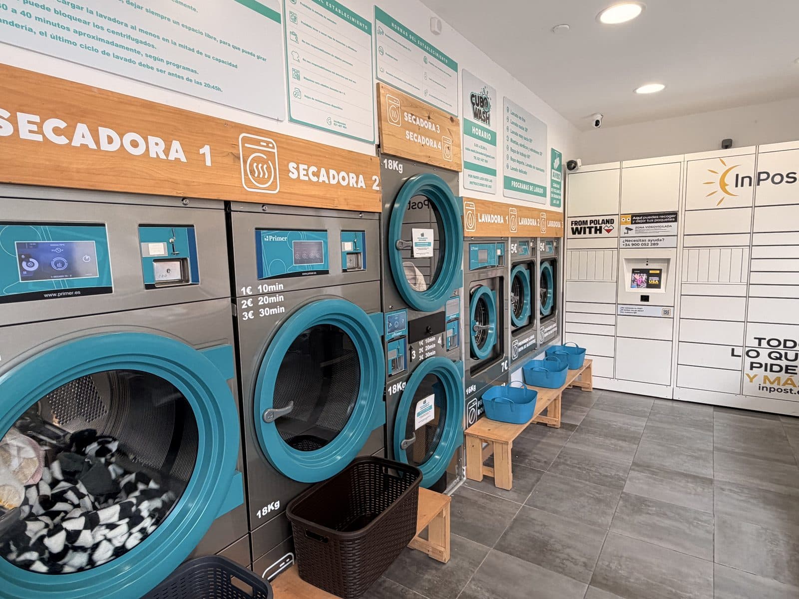 Lavandería autoservicio Cubo Wash El Cubo en Logroño — foto 1