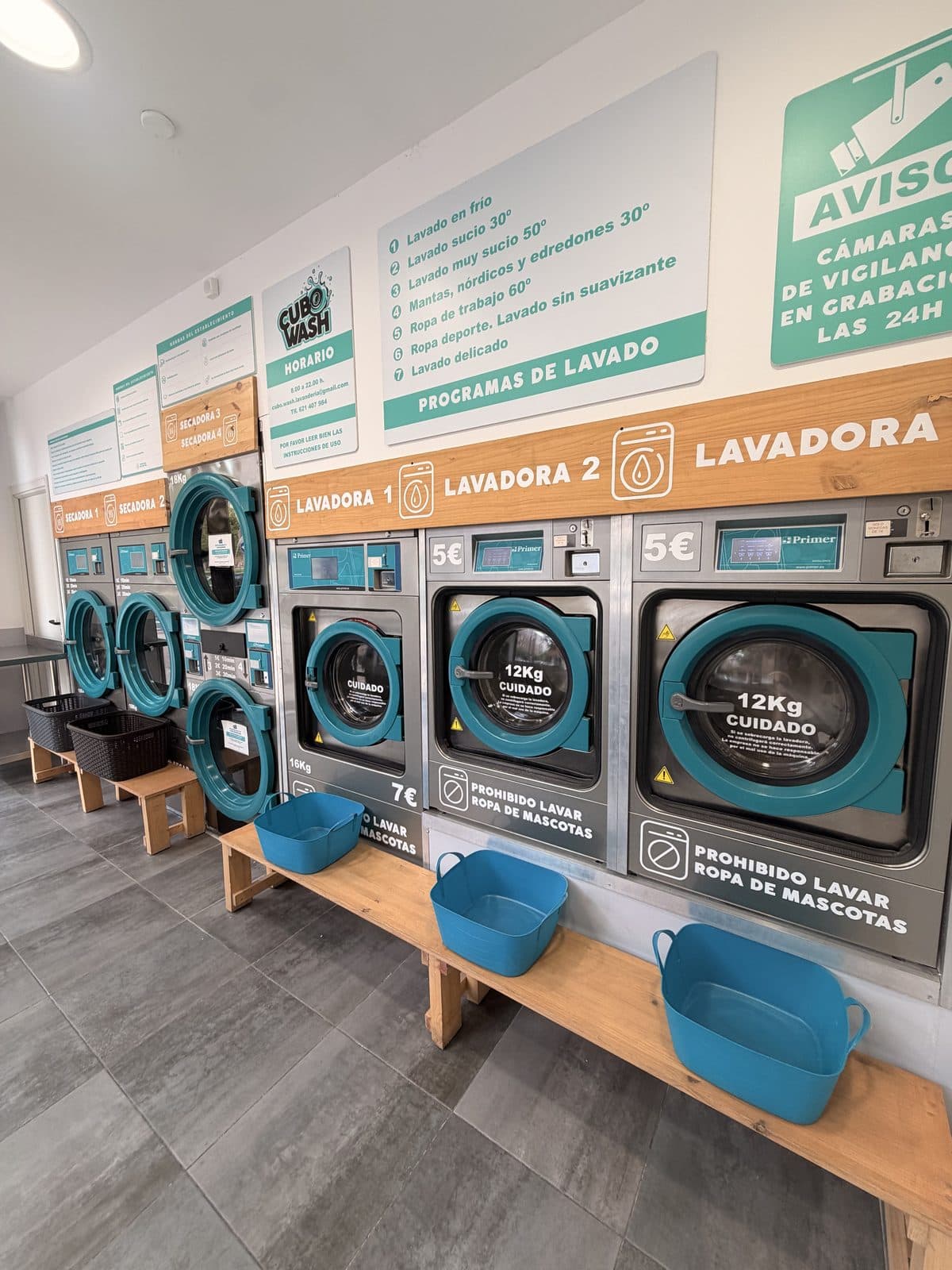 Cubo Wash El Cubo self-service laundromat in Logroño — photo 4